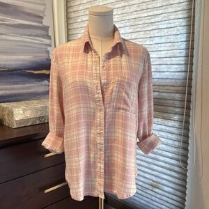 Melrose & Market Super Soft Flannel Shirt. Size XS.